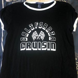 Forever 21 T shirt California Cruisin